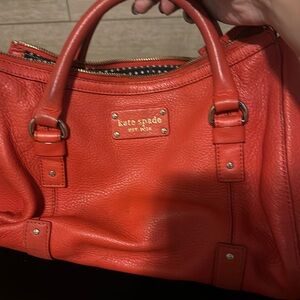 Kate spade red bag